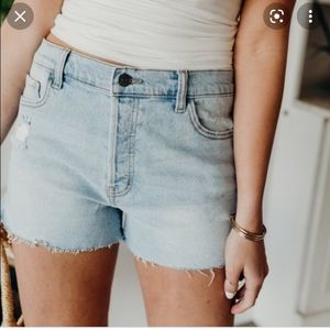 CJLA Clementine denim shorts